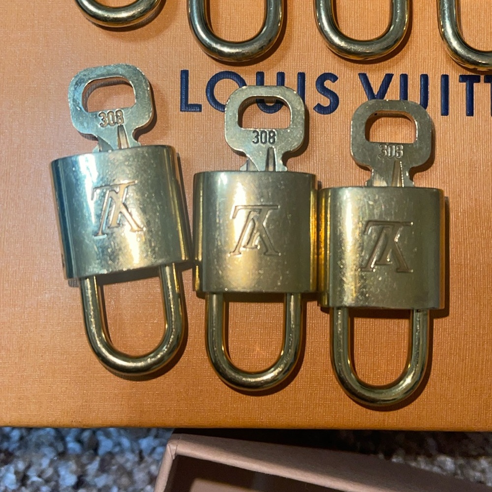 Authentic Louis Vuitton Keys and Locks - Picture 5 of 7